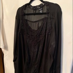 Torrid black blouse